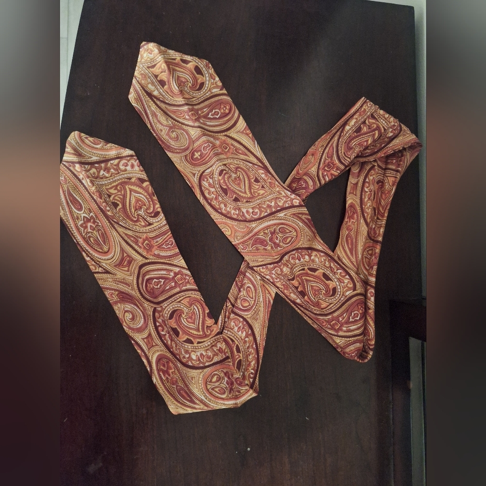 Paisley Patterned Tie/Scarf